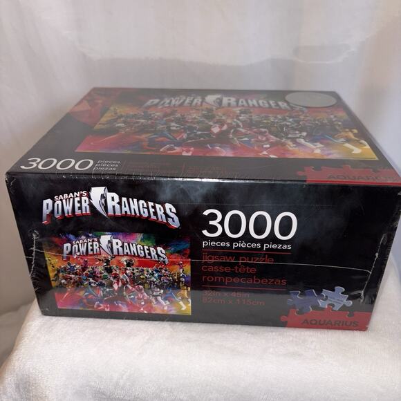 Aquarius Saban's Power Rangers Jigsaw Puzzle 3000 Pieces 32"x45" 2018 NEW - Picture 7 of 7